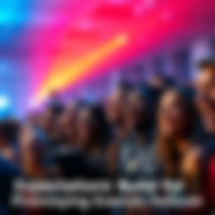 A diverse group of people eagerly discussing and anticipating an upcoming event, showcasing expressions of hope and excitement