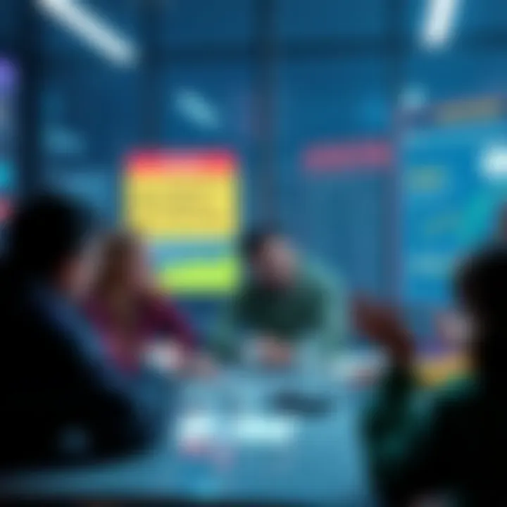 People engaging in a lively discussion about cryptocurrency on an online platform, with cautionary notes about scams visible in the background.