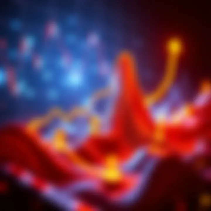 Graphic showing significant inflows into crypto ETPs with upward trend lines and dollar signs, reflecting investor interest.