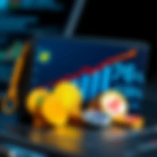 A digital wallet showing various cryptocurrencies with increasing interest rates displayed, representing ways to earn on idle crypto assets.