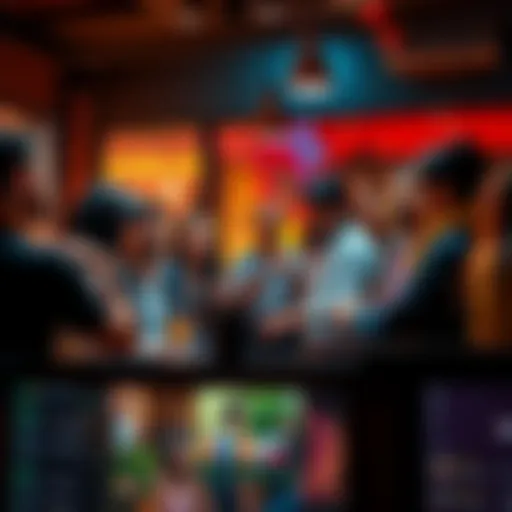 Crypto Beginners Gathering A group of diverse people discussing cryptocurrencies and sharing tips in a casual setting.