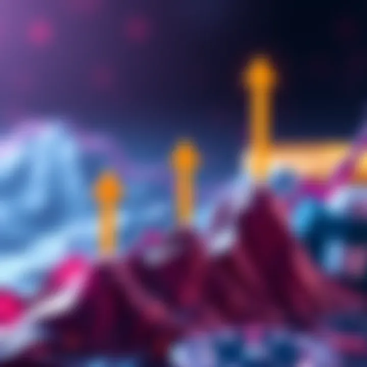 A graphic showing three key checkpoints for cryptocurrencies with arrows pointing upward, symbolizing growth and potential record highs for 2026.