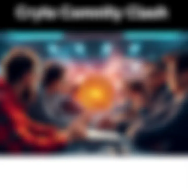 A heated online debate on a forum about quantum computing's effect on cryptocurrency, showing frustrated users and conflicting opinions.