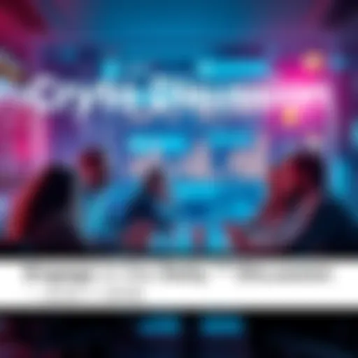 A group of people engaging in a discussion about cryptocurrency trends and trading tips in a digital chat environment