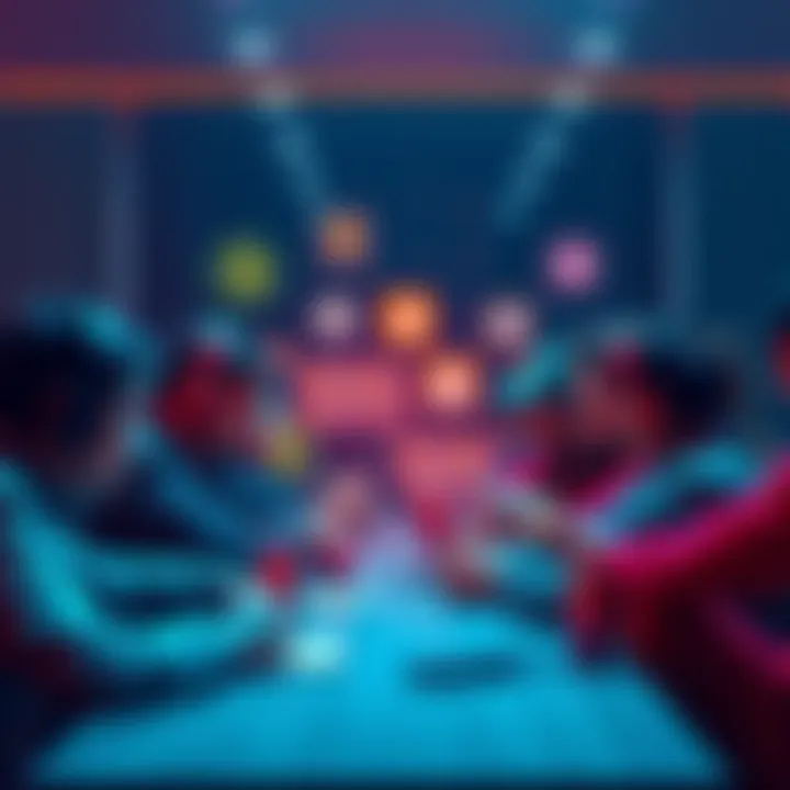 People engaging in a crypto discussion online, sharing tips and advice on cryptocurrency while being cautious about scams.
