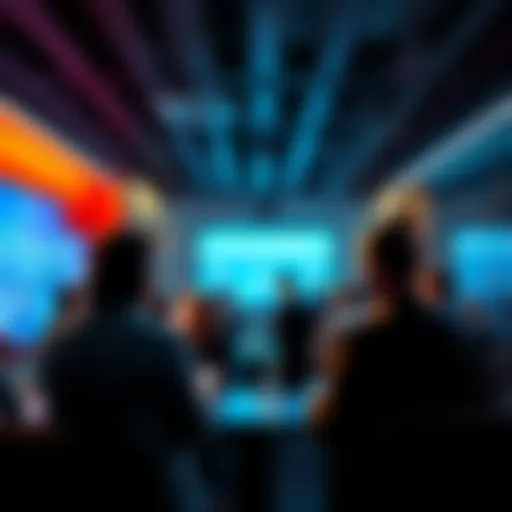 People exchanging ideas about cryptocurrency in a forum setting