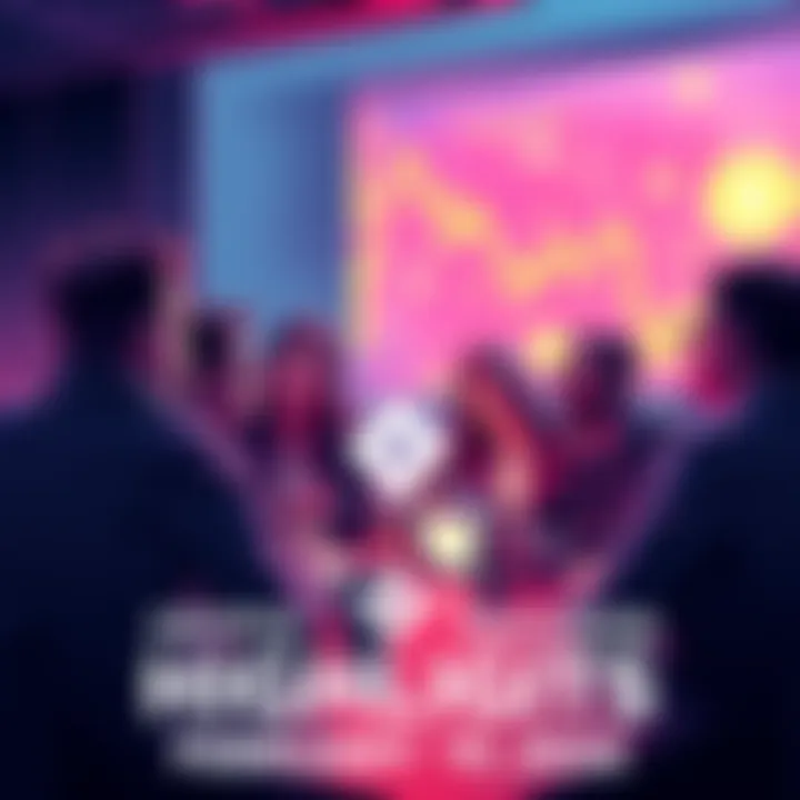 Participants engaging in a discussion about cryptocurrency trends and strategies, emphasizing caution and safety