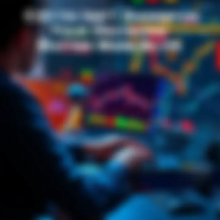 A person sitting at a desk looking at cryptocurrency charts on a laptop, reflecting on investment decisions.