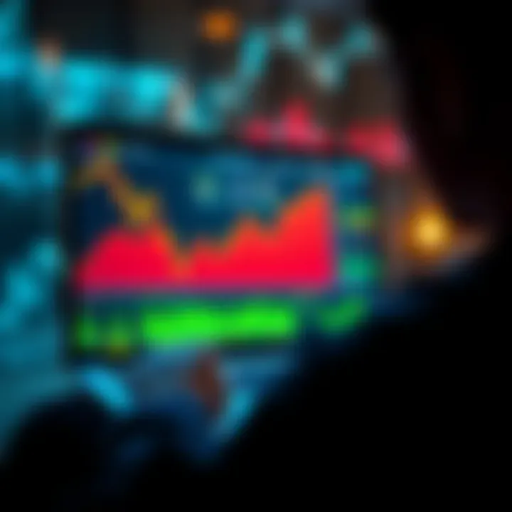 Crypto Investment Journey A person analyzing cryptocurrency trends on a laptop with graphs and charts displayed on the screen, symbolizing their investment experience and insights.