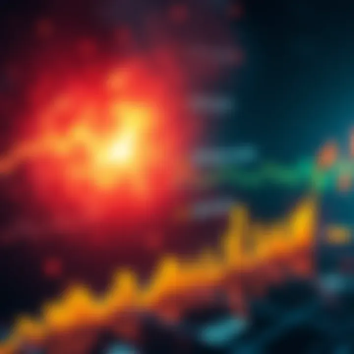 A dramatic graph showing a steep decline in cryptocurrency values, representing the recent market drop.
