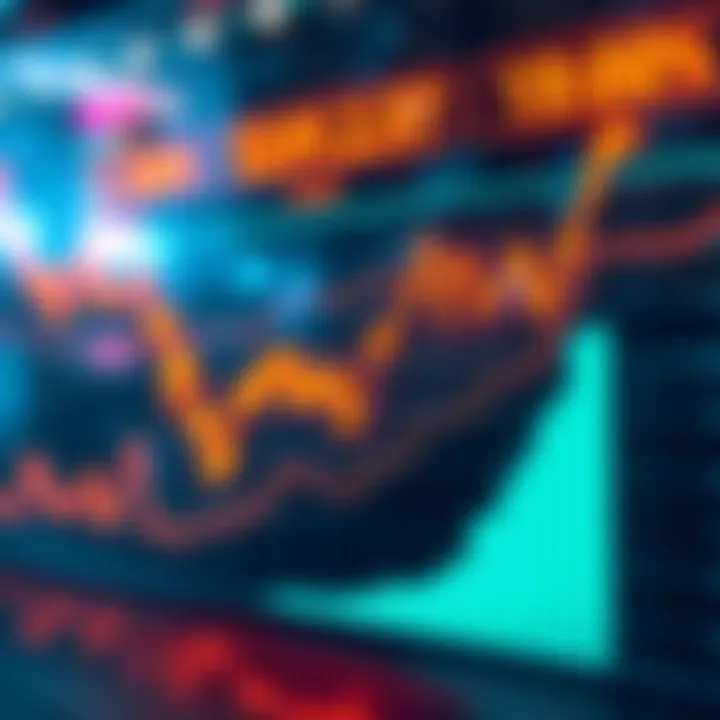 Graph showing a steep drop in cryptocurrency prices, indicating a market downturn