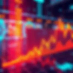 A digital graph showing a downward trend in cryptocurrency values, symbolizing a $408 billion loss in the market amidst regulatory uncertainties.