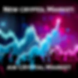 Graph showing rising cryptocurrency prices with bullish trends and people celebrating in the background.