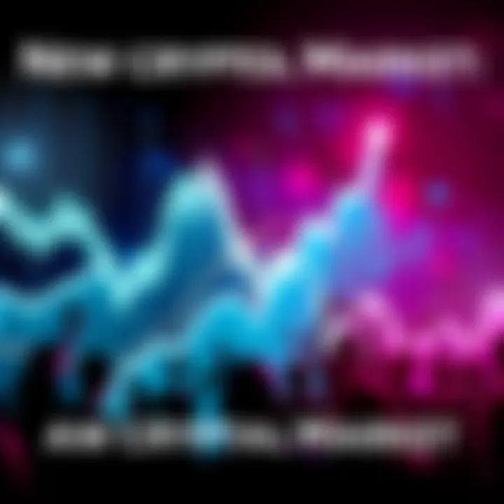 Crypto Market Growth Graph showing rising cryptocurrency prices with bullish trends and people celebrating in the background.