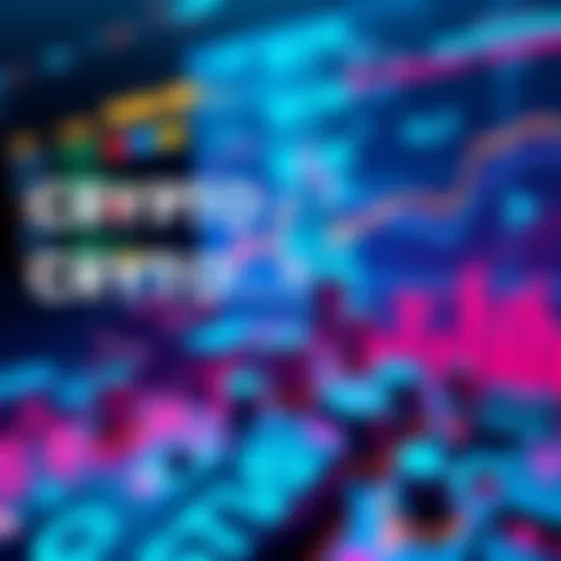 A graphic showing trends in the crypto market, featuring stablecoins, institutional investments, and tokenized assets.