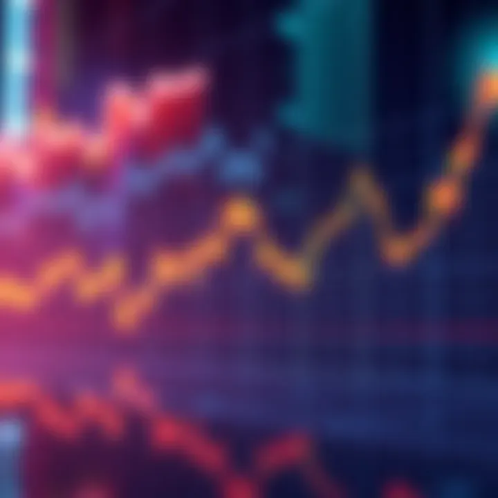 Graph showing recent fluctuations in cryptocurrency market values impacting investment portfolios