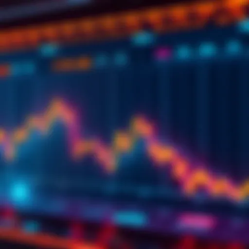 Cryptocurrency Price Trends A graph showing synchronized drops in cryptocurrency prices, highlighting Bitcoin's impact on the market.
