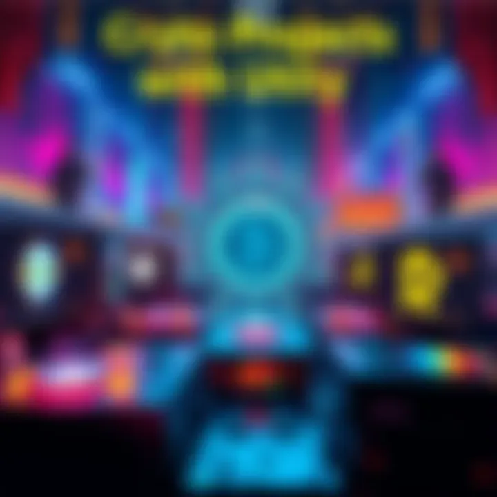 A visual representation of successful crypto projects showing verified identity and functional technology in contrast to low-utility ventures.