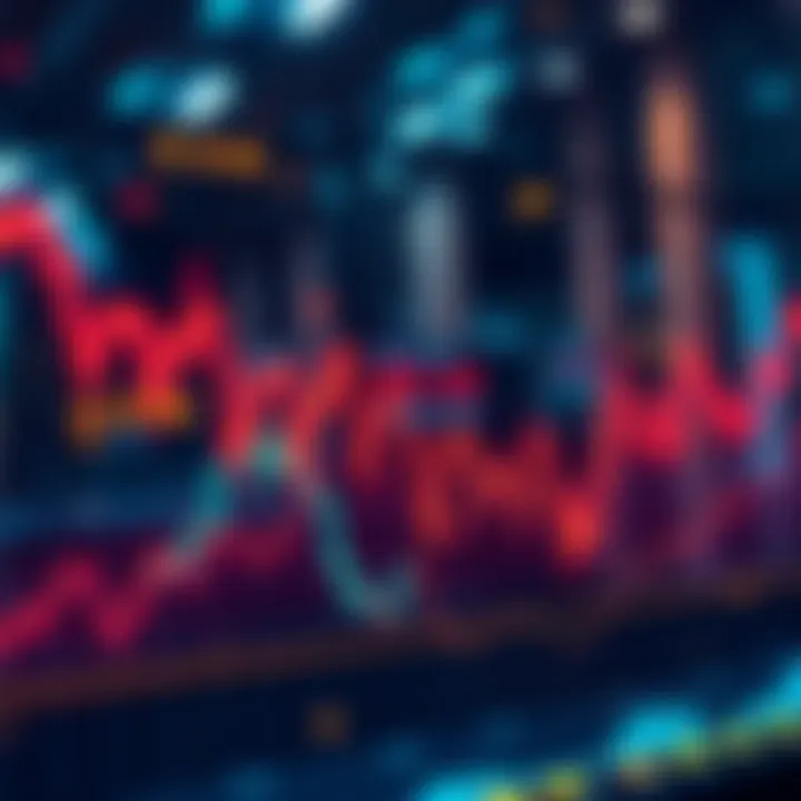 A graph showing a downward trend in crypto stock prices, indicating potential buying opportunities.