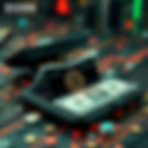 A visual representation of a digital wallet with money being transferred, symbolizing the theft of $320 million and the return of a portion by 'white hats'.