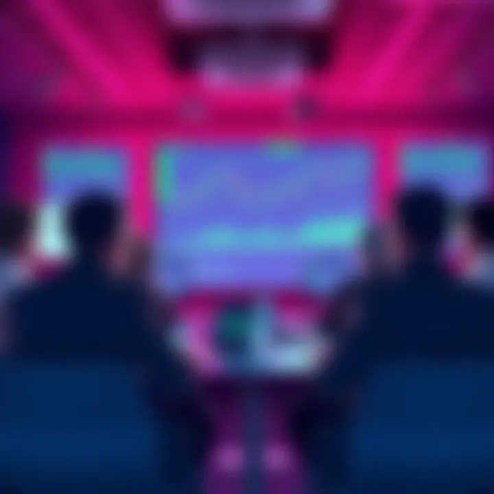 Crypto Trading Safety A group of people discussing cryptocurrency trading strategies and safety tips in a forum setting with charts and graphs displayed on screens.