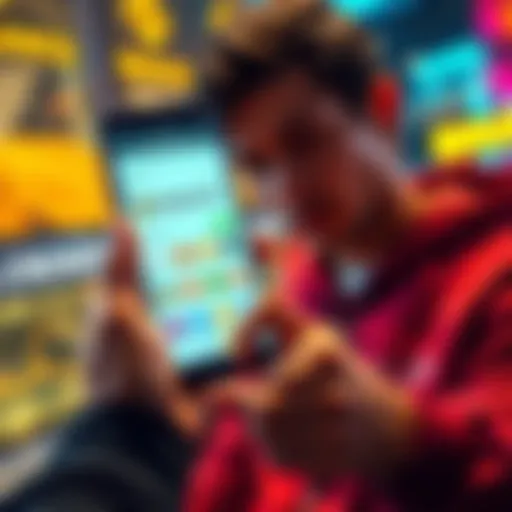 A person checking their Binance account on a smartphone while displaying different cryptocurrency symbols, reflecting large transactions.