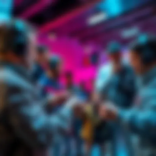 Group of cryptocurrency users exchanging Ledger wallets for Tangem cards, highlighting the shift in preferences for secure transactions