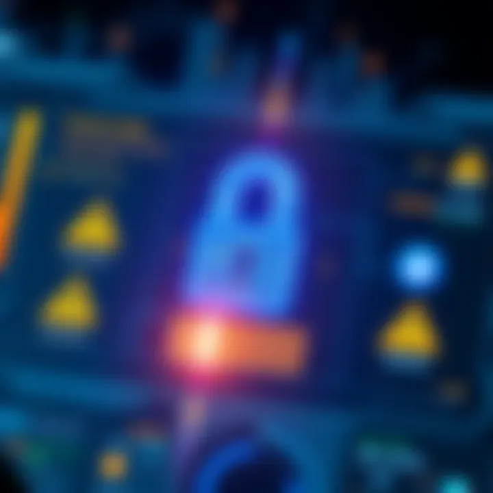 Crypto Wallet Security A graphic showing a secure crypto wallet interface, highlighting private keys and seed phrases with warning signs about transaction risks.