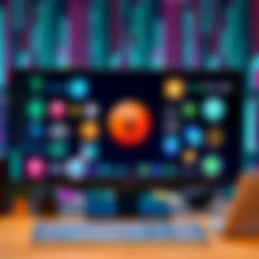 Various cryptocurrency wallets displayed on a computer screen with a lock symbol, representing security and accessibility in digital finance.