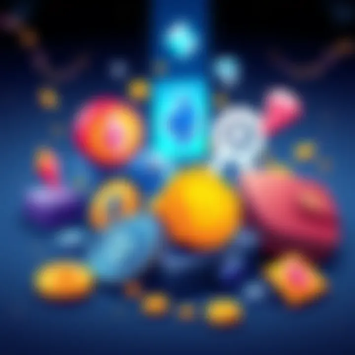 Cryptocurrency Basics An illustration showing icons of Bitcoin, Ethereum, DeFi, and NFTs surrounding a wallet, symbolizing cryptocurrency fundamentals for beginners.