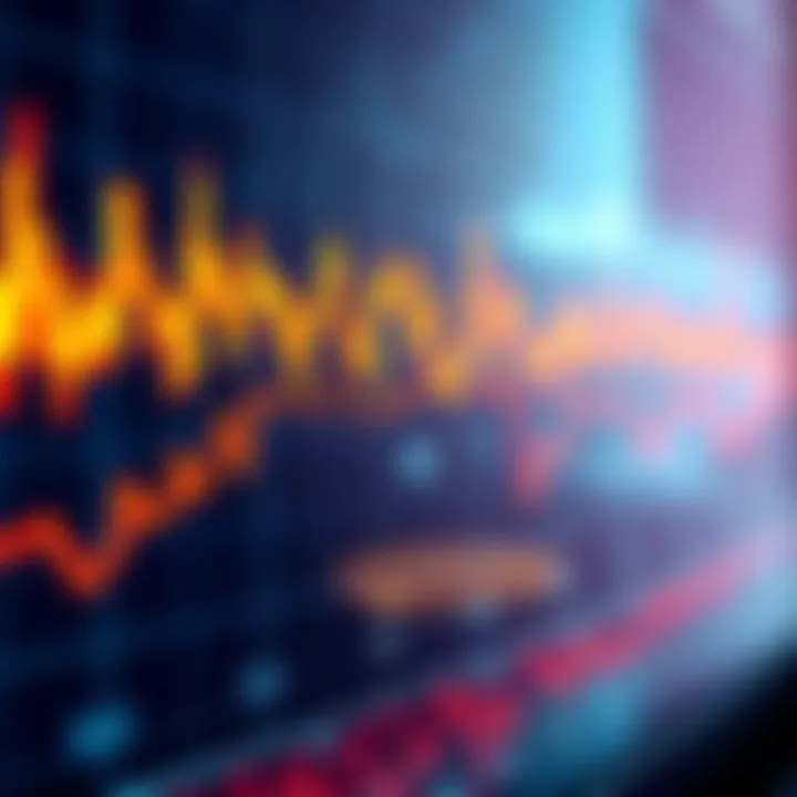 Losses for Cryptocurrency Firms Chart showing a decline in cryptocurrency stock prices following Illinois primaries