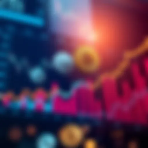 A graph showing trends in cryptocurrency investments with Bitcoin and altcoins highlighted