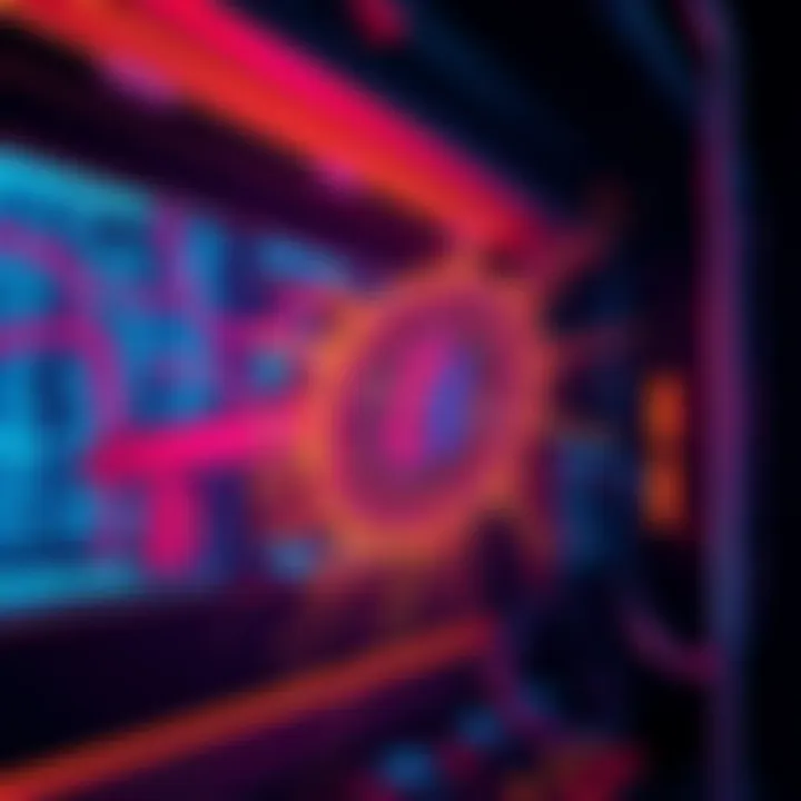 Cryptocurrency Security Loss A visual representation of a 12 word seed phrase being attacked by a powerful computer, symbolizing threats to cryptocurrency security.