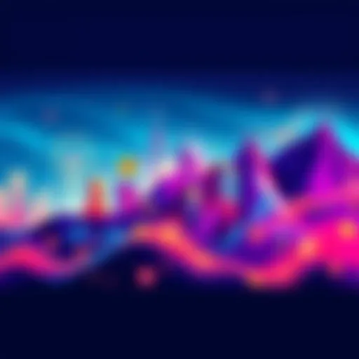 Illustration showing various DeFi protocols and financial tools evolving over time, symbolizing growth and adaptation in decentralized finance.