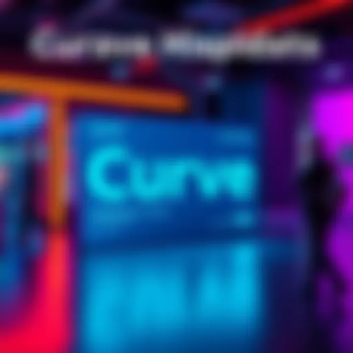 Graphic showing key features and updates of Curve's latest release