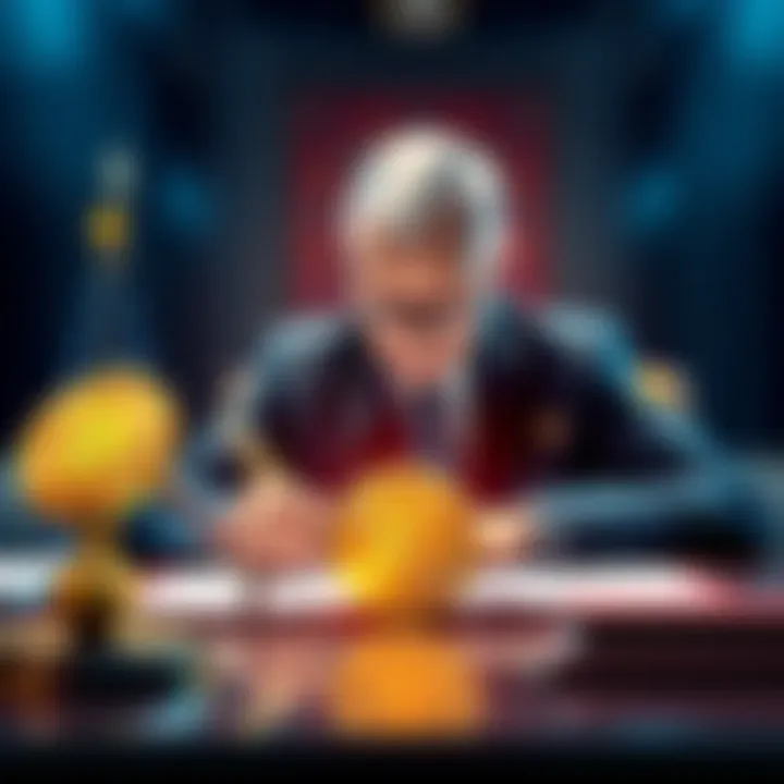 Czech President signing legislation to eliminate capital gains tax on Bitcoin, symbolizing support for cryptocurrency.