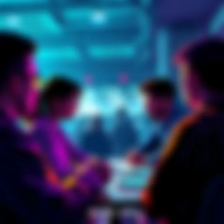 People engaging in a discussion about Amp Token with questions and insights