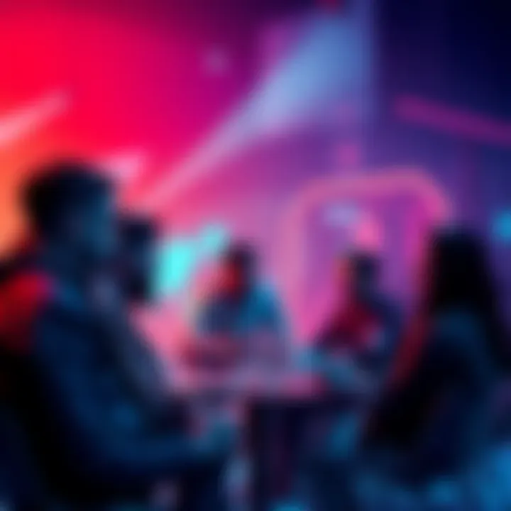 People engaging in conversation about Ethereum topics, sharing ideas and thoughts.