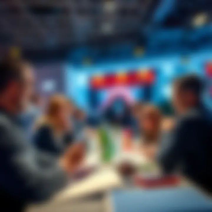 Participants engaging in a lively discussion about donuts and trading in a forum setting