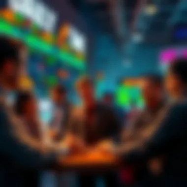 People engaging in a lively discussion about trading strategies and events for February 11, 2026.