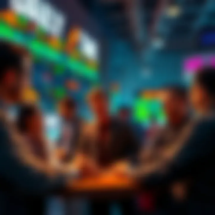 People engaging in a lively discussion about trading strategies and events for February 11, 2026.