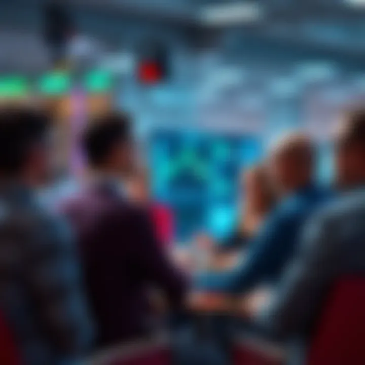People sharing insights and strategies about trading in a forum setting