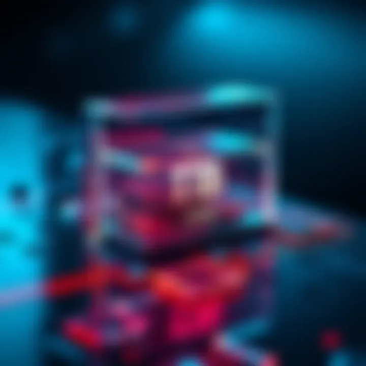 A small glass slab containing 5TB of data, symbolizing long-term storage technology lasting up to 10,000 years.