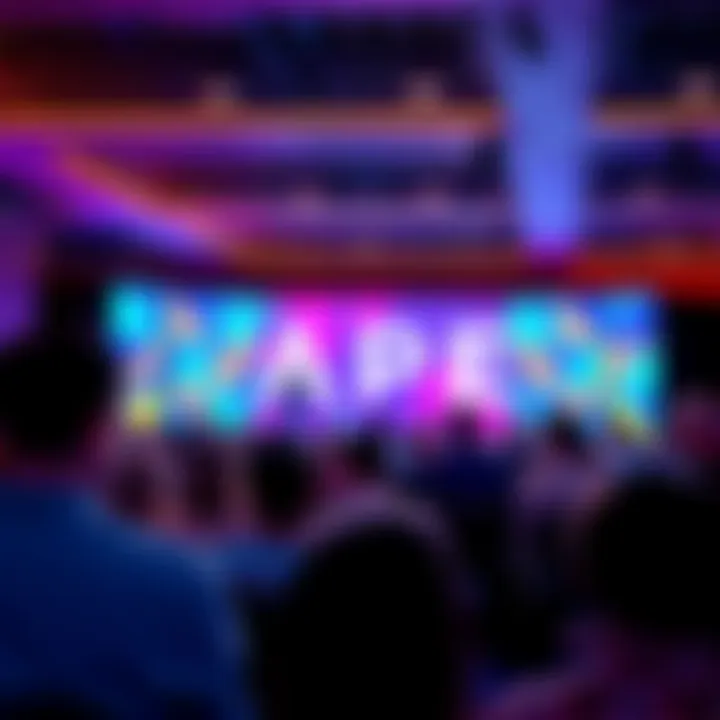 David Schwartz speaking at the APEX event in Singapore, engaging with attendees about XRP and the XRPL ecosystem.