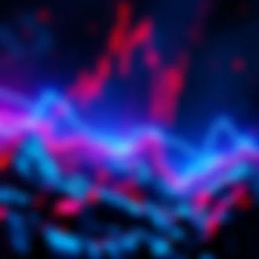 A visual representation of the XYO cryptocurrency with downward trends and a mining theme, showcasing the community's reflection on past experiences.