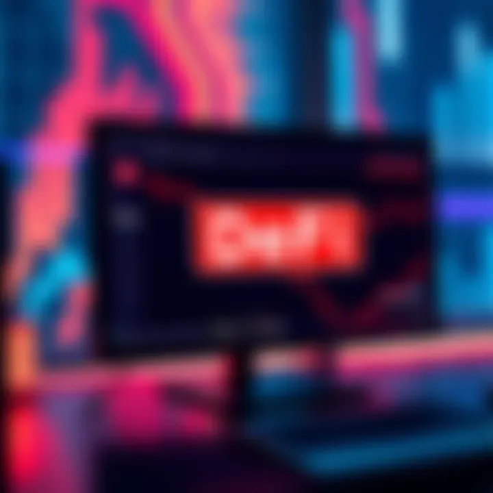 A computer screen showing a transaction error in a decentralized finance platform