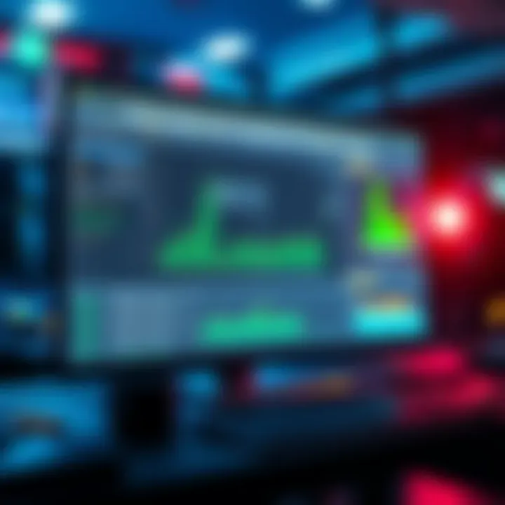 A visual representation of a computer screen displaying a watermark detection process, featuring graphs and data analysis tools.
