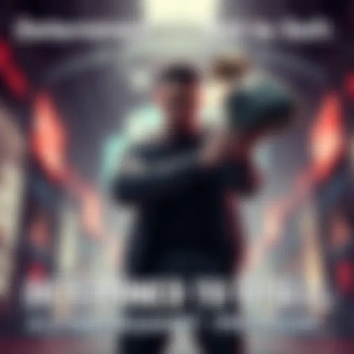 Individual holding onto assets with a determined expression, resisting outside pressures.