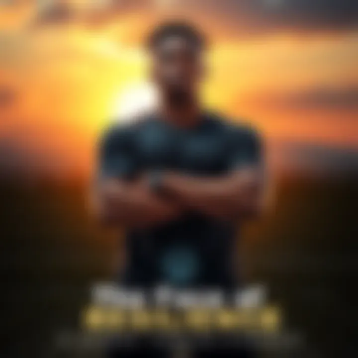 A determined person standing strong A person stands confidently with arms crossed against a backdrop of a sunrise, symbolizing hope and resilience.