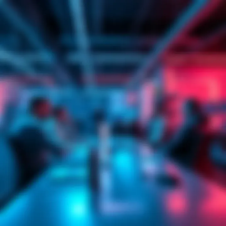 A group of developers engaged in a discussion about cryptocurrency regulations in an office setting